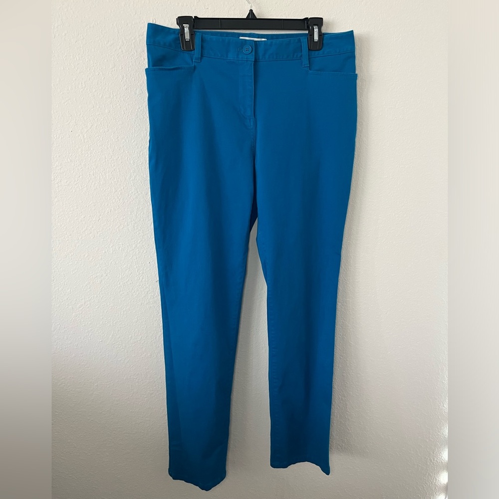 NWOT Talbots blue pants, Size 10